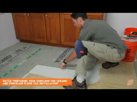 Tile Floor Installation: How to Prepare and Lay Tile | The Home Depot